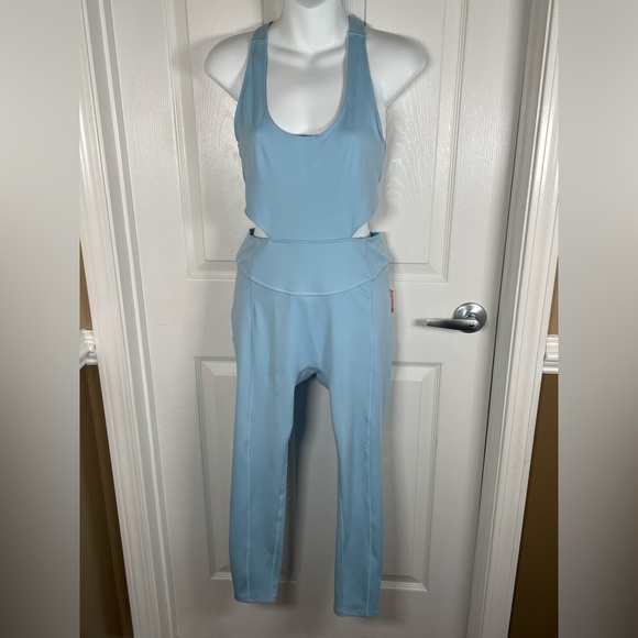 Free People FP Movement Back It Up Jumpsuit NWT Medium - Picture 9 of 14